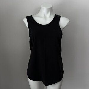 J.Crew Black Scoop Neck Tank